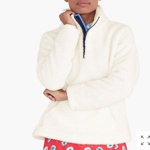 J. Crew Sherpa Popover Jacket